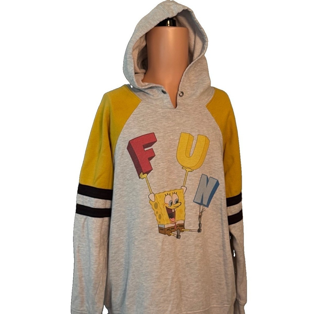 SpongeBob SquarePants Hoodie Men's Size‎ Large Nickelodeon